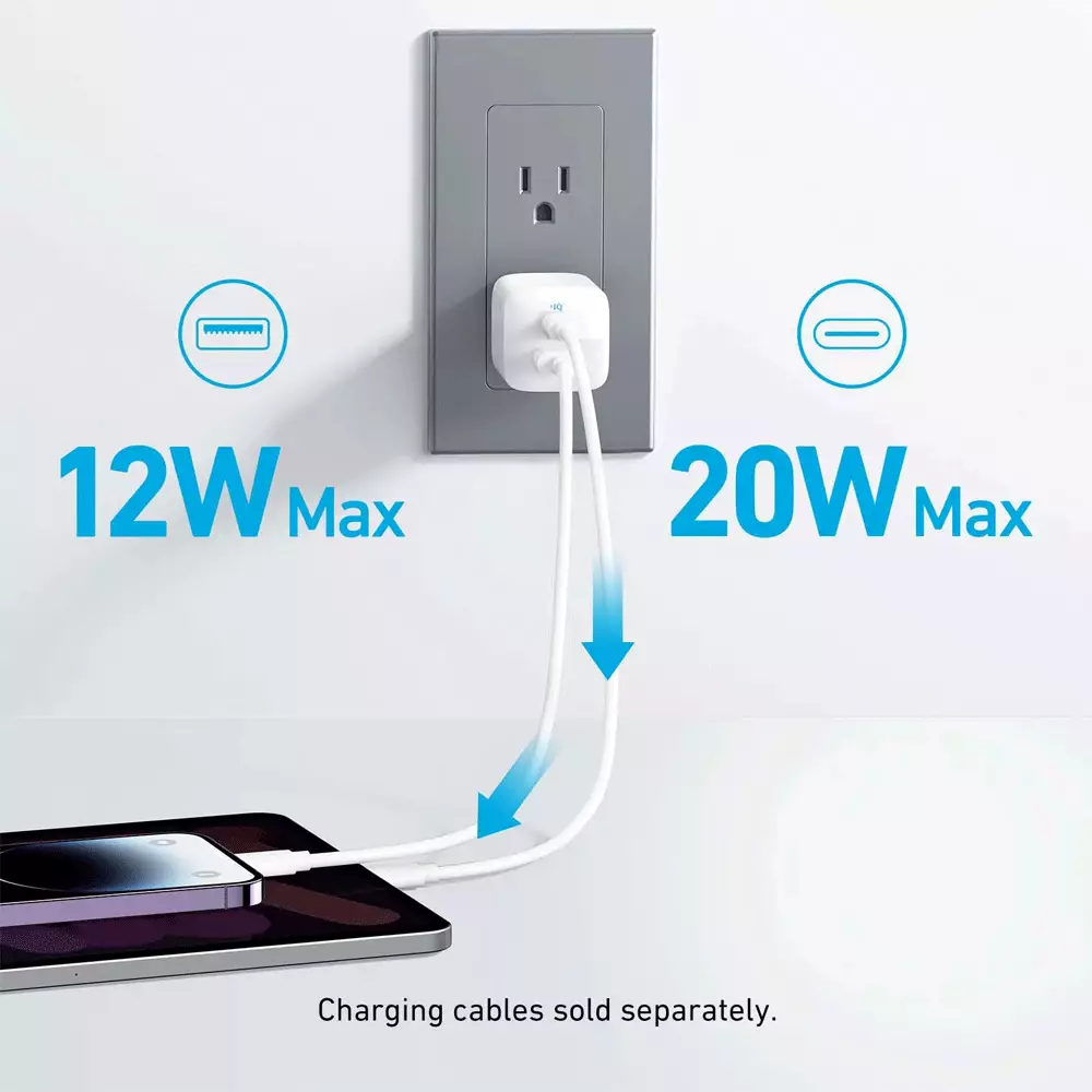 Anker 323 33W 2 Port Compact Charger